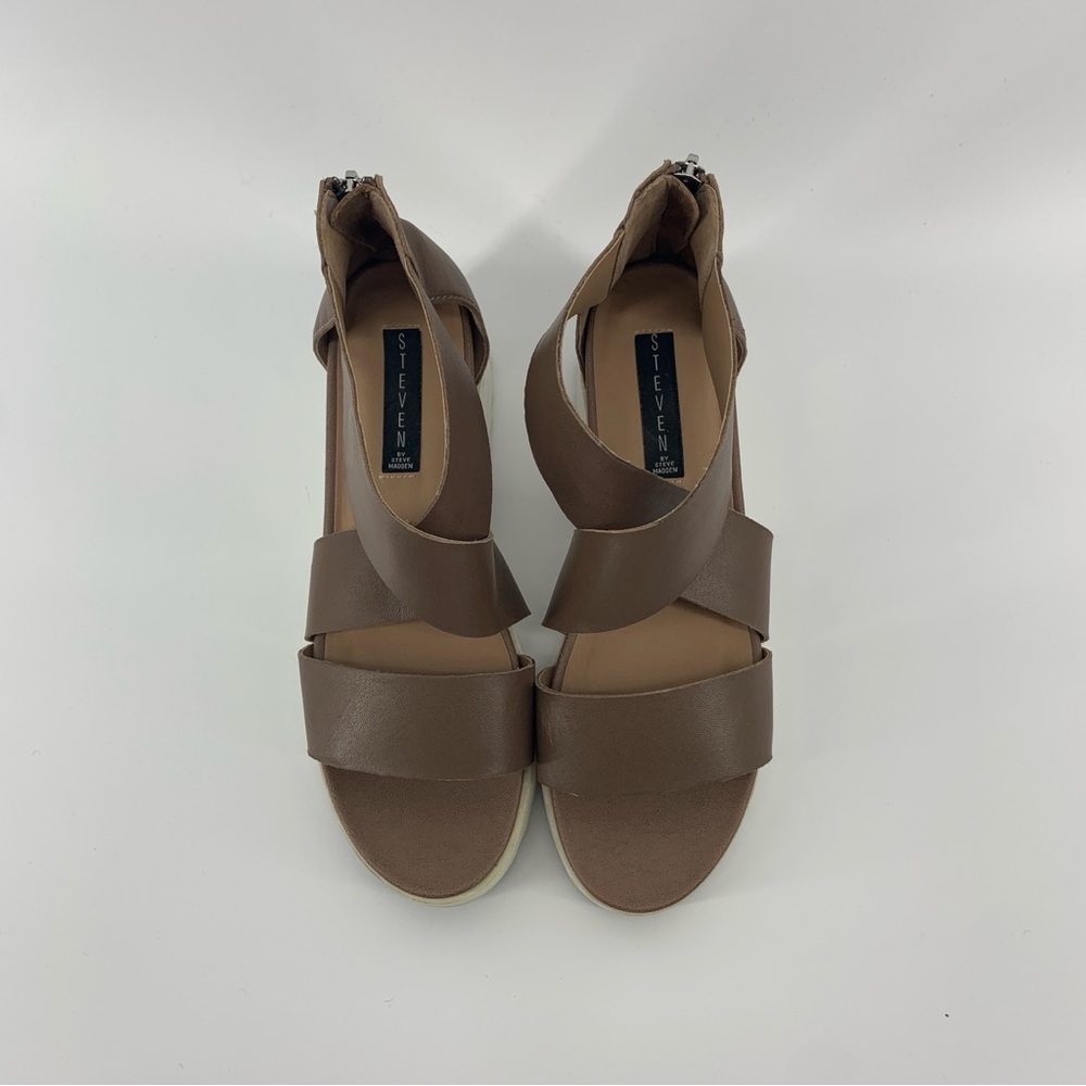 Steven By Steve Madden Brown Women's Sandals